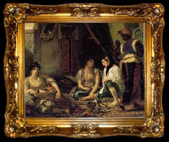 framed  unknow artist Arab or Arabic people and life. Orientalism oil paintings 102, ta009-2